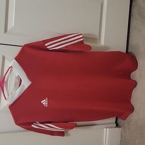 Mens LG Adidas Football Jersey red amd white